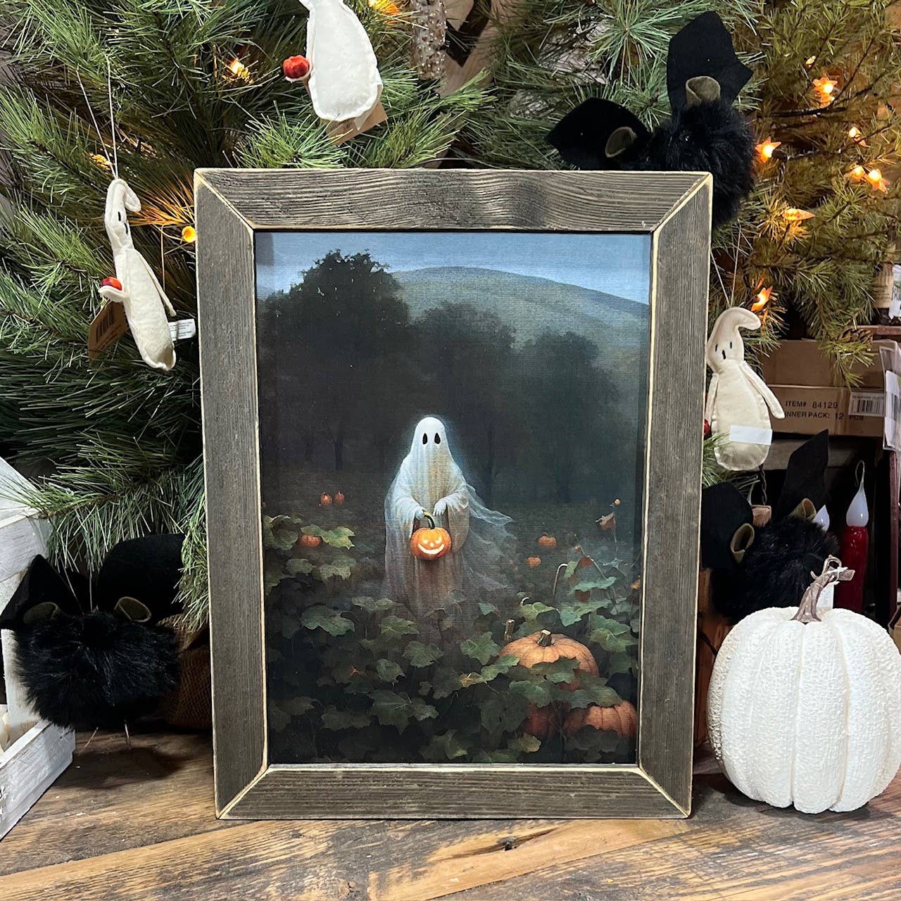 JanMichaels Art & Home - Wholesale Wall Sign - JO128 Haunted Pumpkin Patch0