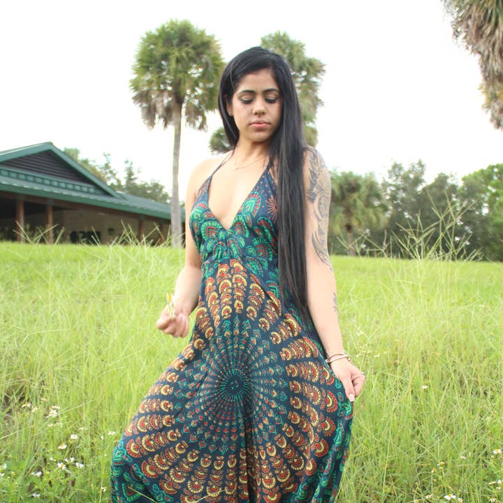 Foutaz LLC - Wholesale Jumpsuit - Women's - One Size Romper, Bohemian clothing, Boho Jumpsuit0