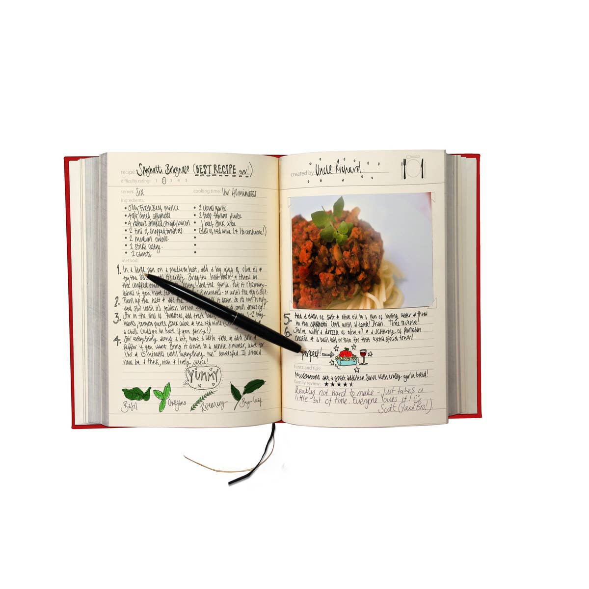 Until Pty Ltd - Wholesale Cookbooks and food - Suck UK My Family Cookbook Red2