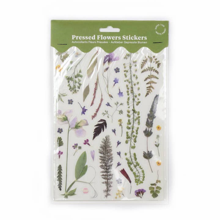 Botanopia USA - gifts , decor and cards for plant lovers - Wholesale Sticker - Pressed Flowers Sticker Sheet16