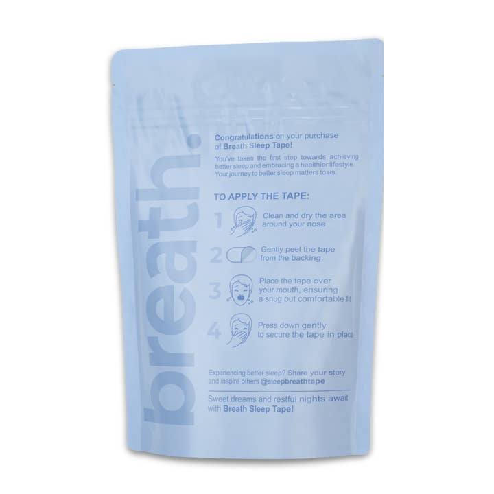 Breath Sleep Tape Limited - Wholesale Retailer display – Beauty & wellness - Breath Sleep Tape - 7-day supply1