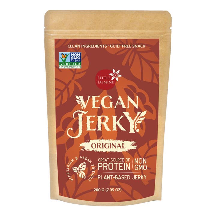 Arroyo Kitchen - Wholesale Jerky - Non-GMO Little Jasmine Vegan Jerky - Original