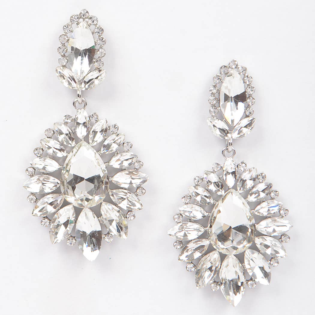 3AM BY H&D ACCESSORIES – wholesale Dangle earrings – Rhinestone Dangle Earring3