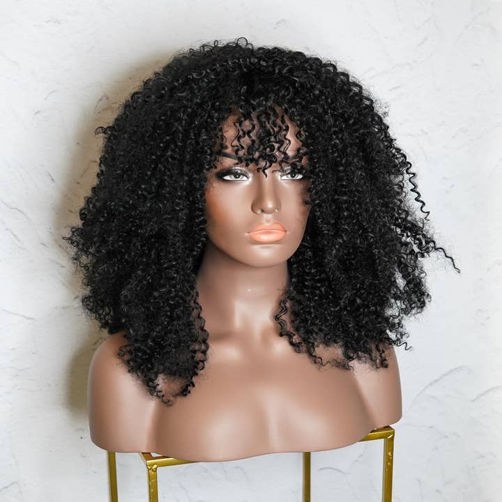 Milk & Honey - Wholesale Wig/hair piece - TYRA - Black - Afro Curl Wig1
