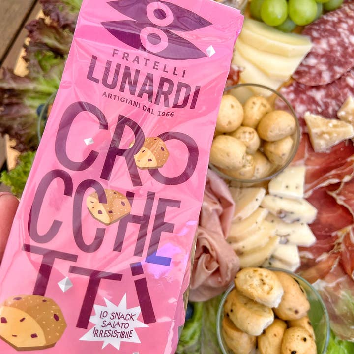Fratelli Lunardi srl - Wholesale Crackers - CROCCHETTI - ONION 80g2
