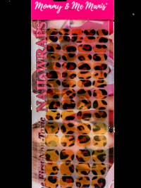 Nail Wrap imprimé léopard pour la vente par Mom & Me Manis