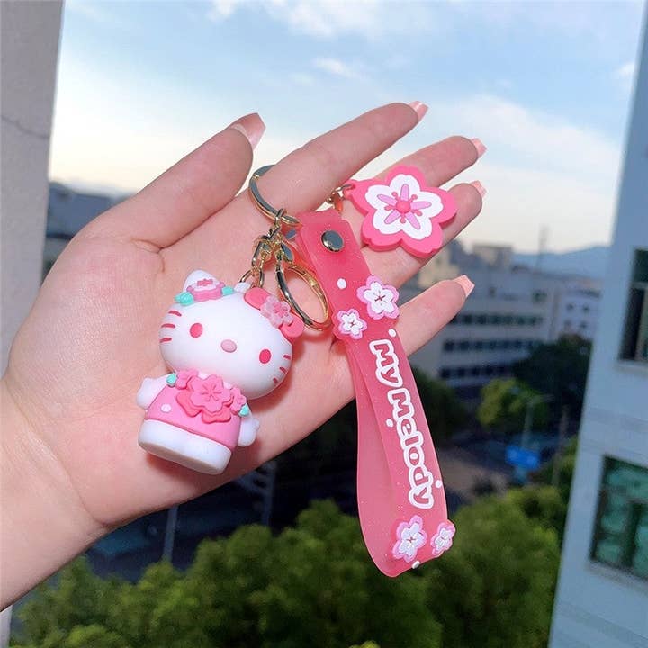 FurDecoration – Engroshandel Nøglering - Dame – Sød og kreativ Sanrio nøglering vedhæng