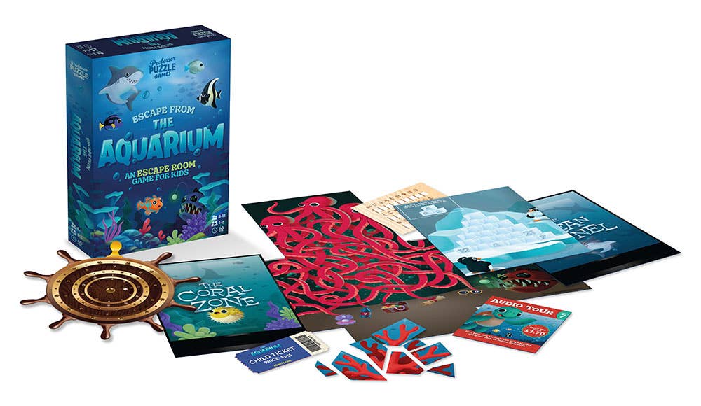 Professor Puzzle USA, Inc. - Wholesale Puzzle - Kids - Escape from the Aquarium1