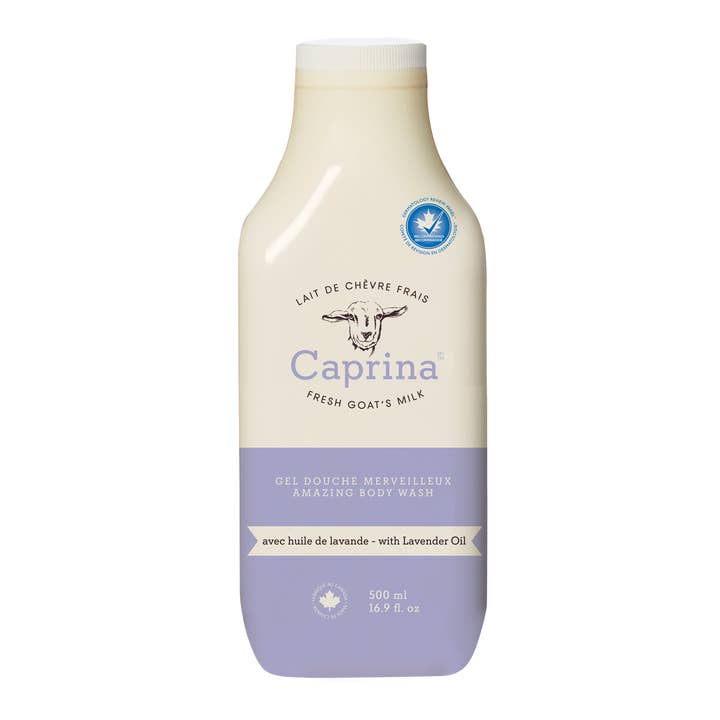 Caprina geitenmelk body wash - Lavender Oil 16,9 oz. voor wholesale door Caprina by Canus