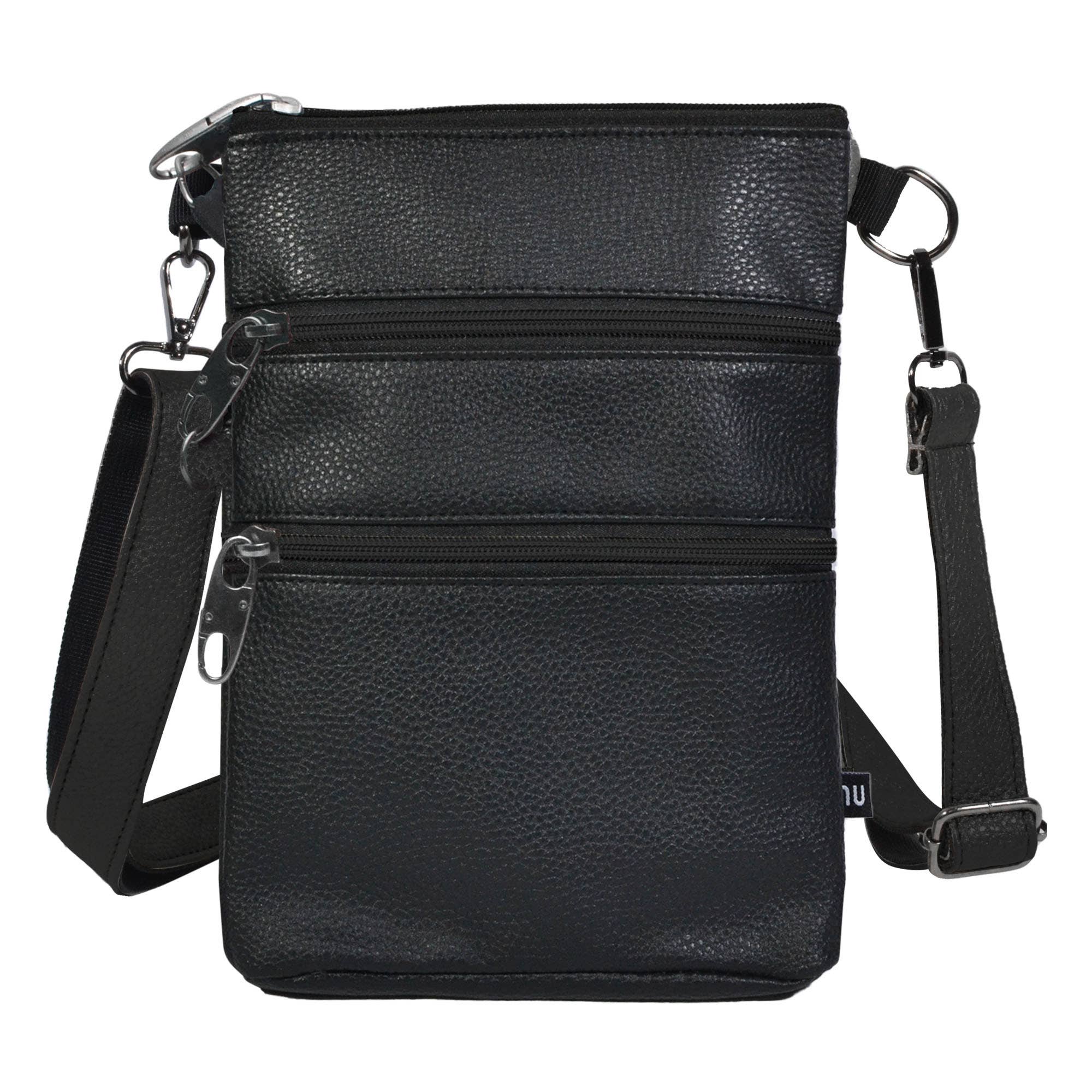 Nupouch / Nufoot - Wholesale Crossbody Bag - Women's - NEW! Milan Anti-theft 3 Zipper Crossbody: NYC Collection Mother's Day Gifts2