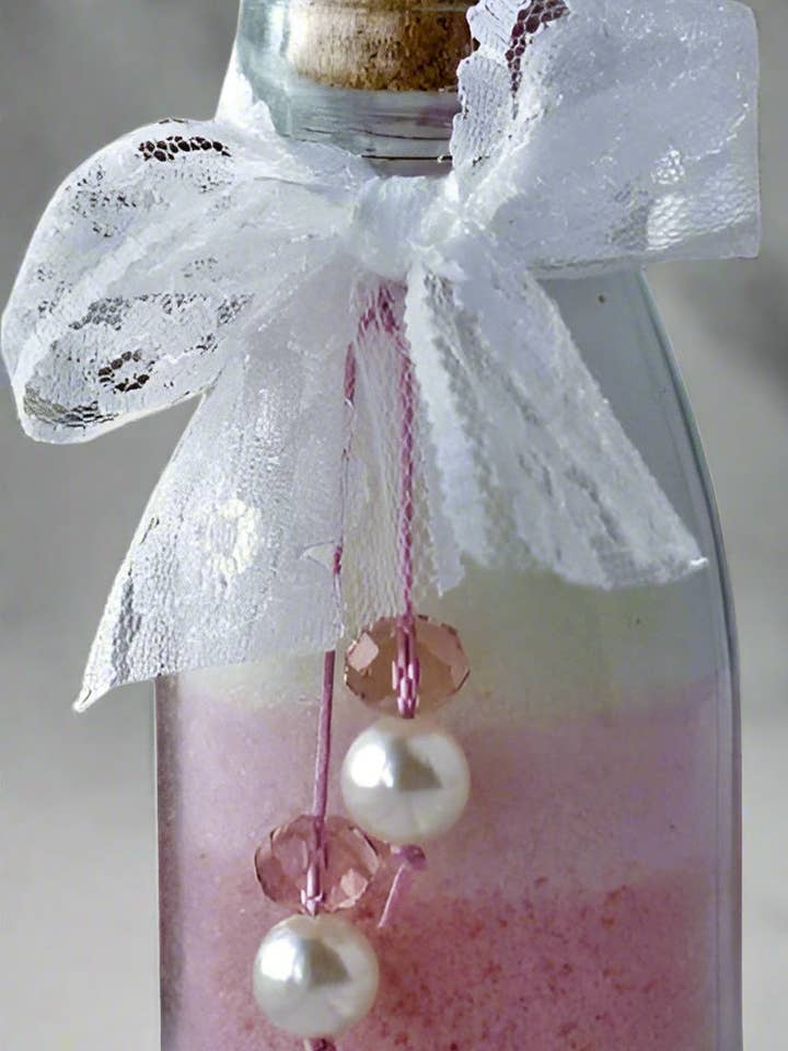 Süße Rosé-Badezusätze Entspannende Badewanne Blase sprudelnd Luxuriös entspannen organisch vegan natürlich mineralisch für den Großhandel von Priscila Leen Arts at Florida Soap Candle