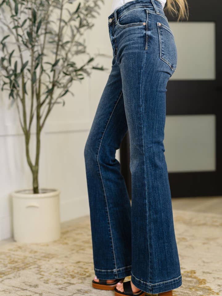 Avenue Wholesale - Wholesale Jeans - Women's - High Waist Trouser Flare2