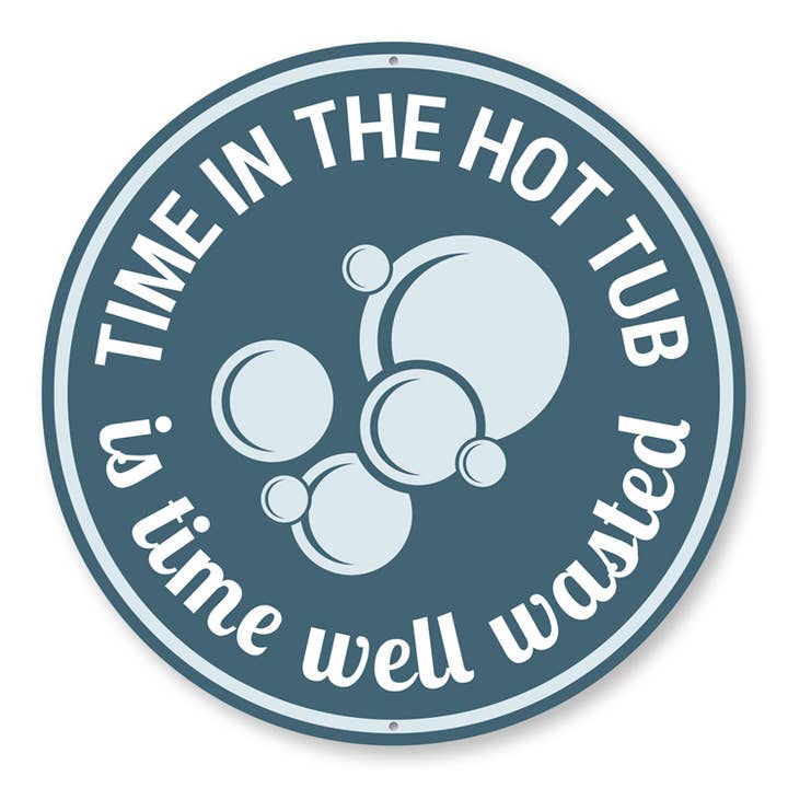 Tidsskylt för badtunna för wholesale av Lizton Sign Shop, Inc