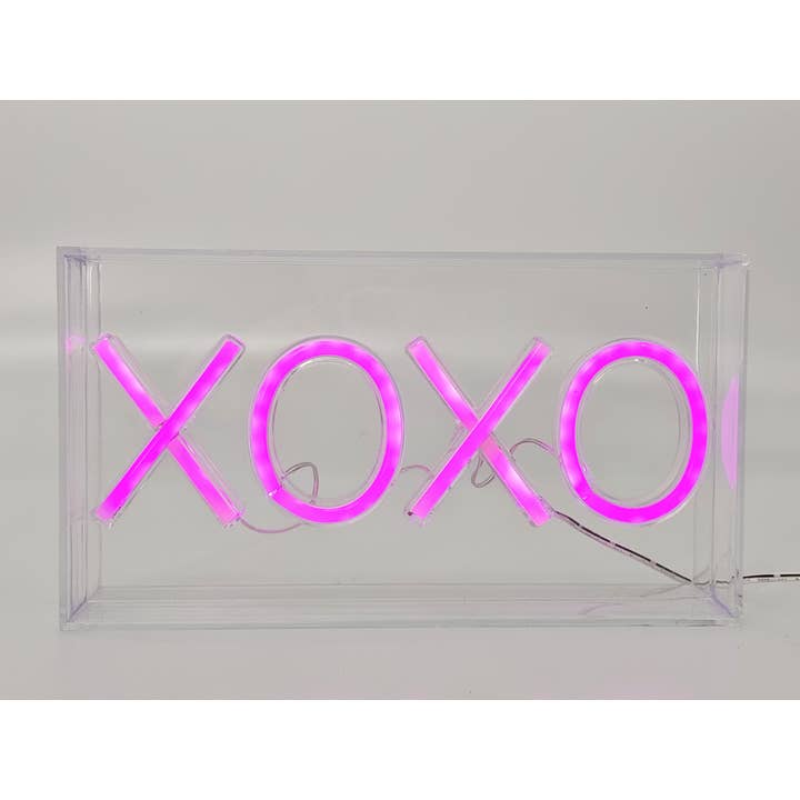 LED sign XOXO for wholesale by I-Total, I-Drink
