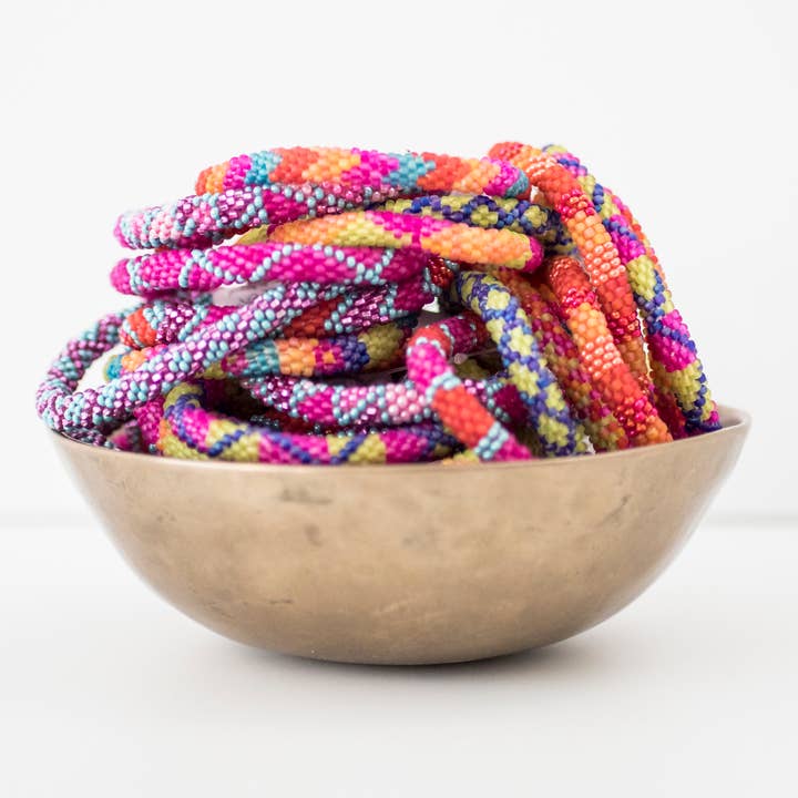 Aid Through Trade - Wholesale Beaded Bracelet - Roll-On® Bracelets Summer Fridays - Set of 121