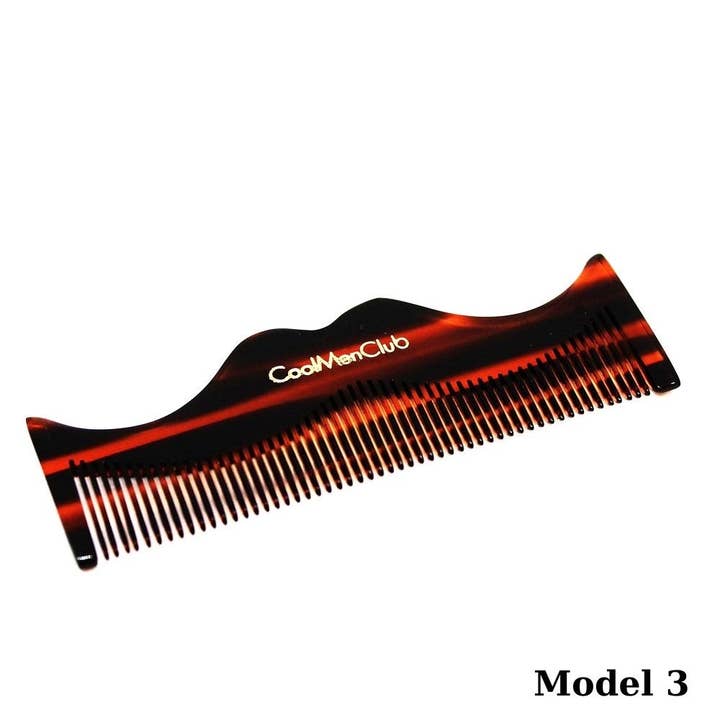 COOLMENCLUB - Wholesale Beard Brush/Comb - Foldable Beard and Mustache Comb,Gents Folding Pocket size2