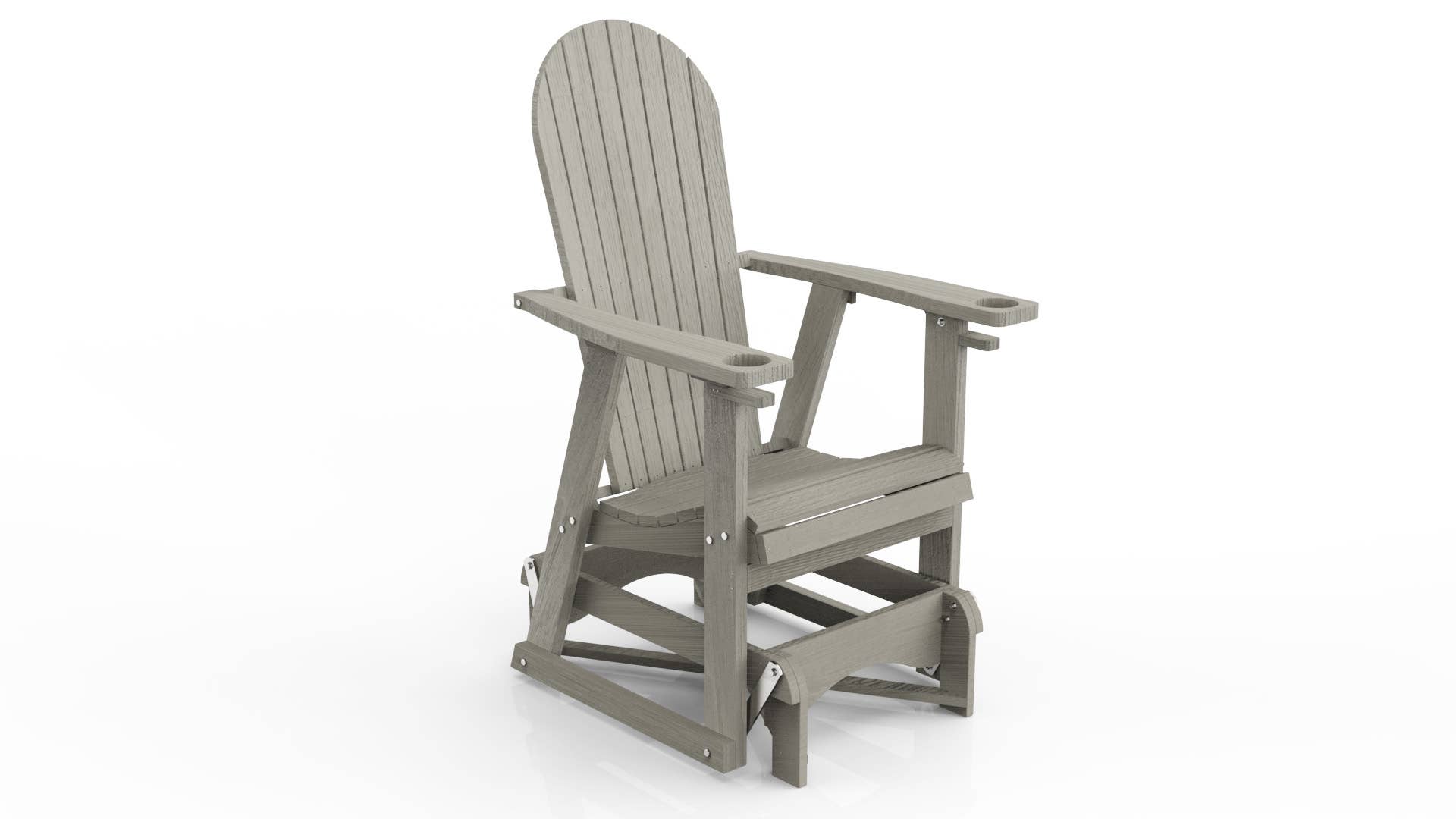 Evergreen Patio - Vente Chaise Adirondack - Planeur Stationnaire Poly14