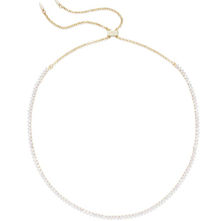 Loren Hope - Wholesale Link & Chain Necklace - Mercer Slider Tennis Necklace9