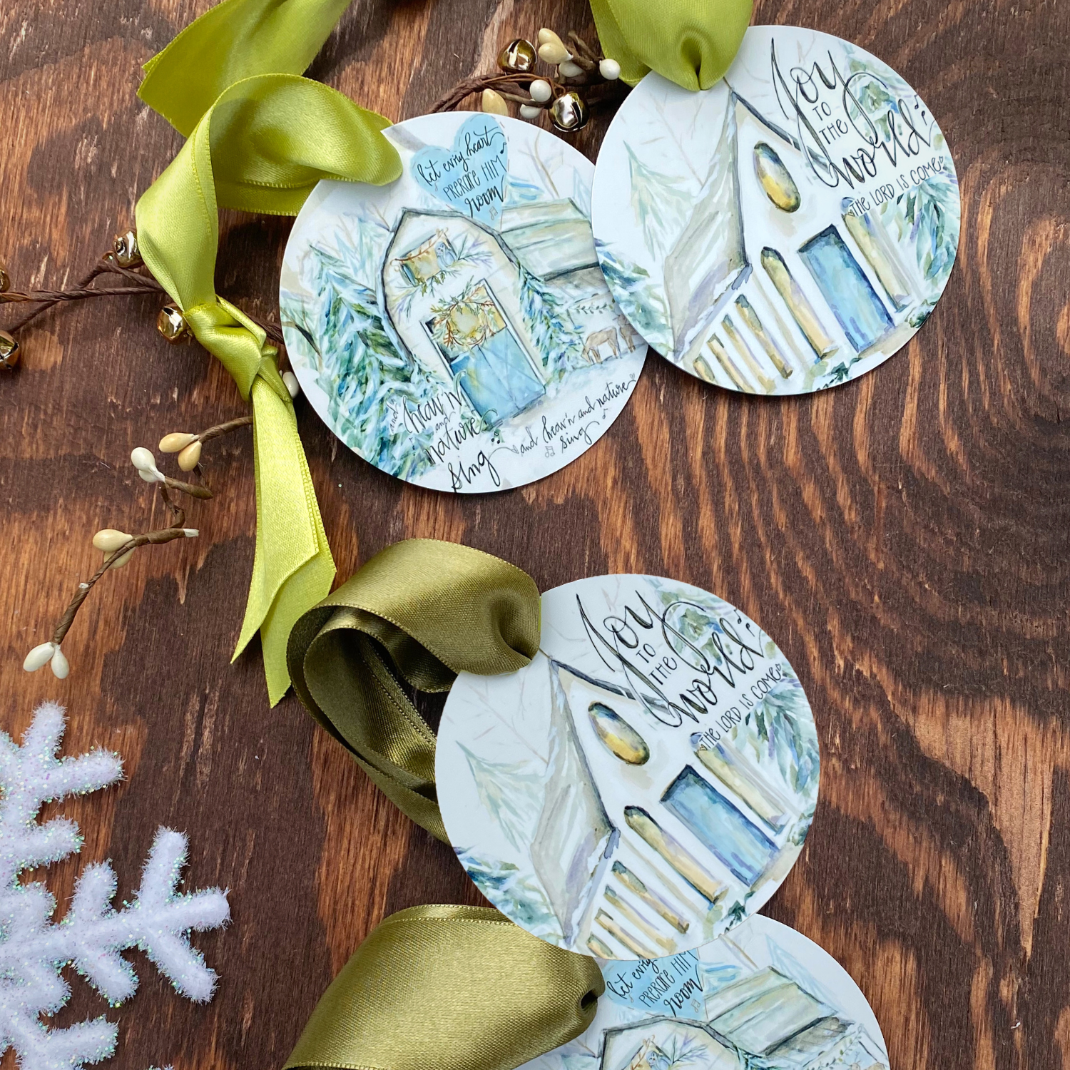 From The Heart Art - Vente Objets de décoration - Décoration de Noël - Winter Cove0