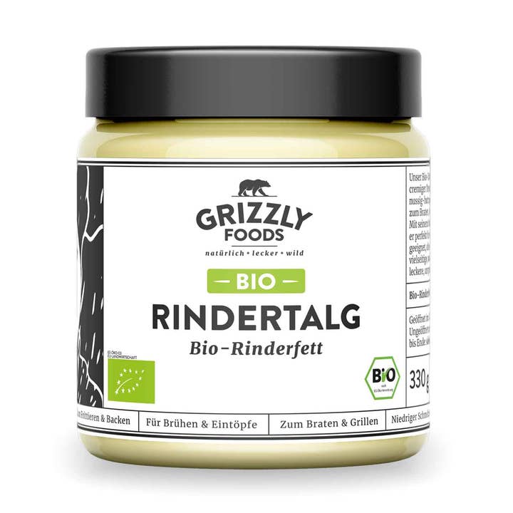 organic beef tallow for wholesale by Grizzly Foods