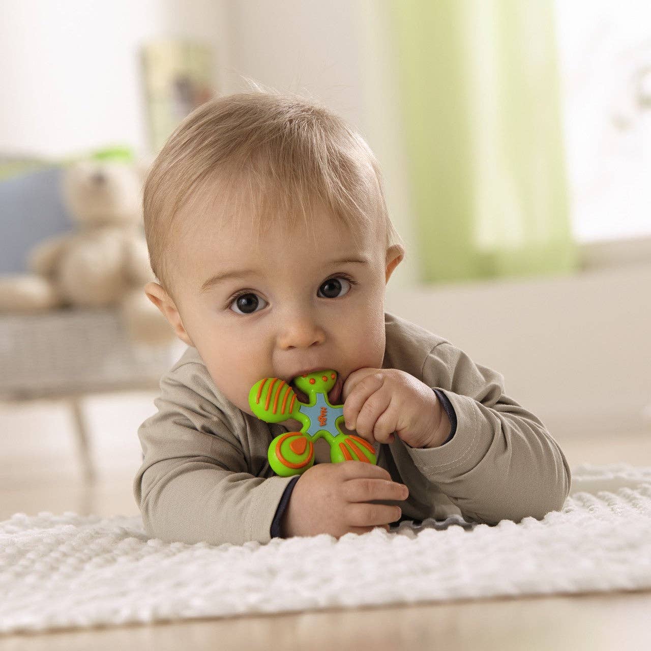 HABA USA - Wholesale Teether (Not Clip-On) - Baby - Star Silicone Clutching Teether1