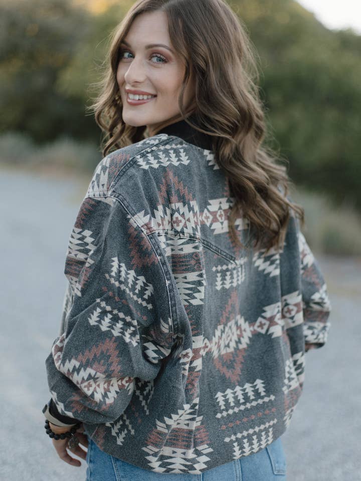 Sterling Kreek - Wholesale Bomber jacket – Women’s - Sagebrush Spirit Bomber Jacket11