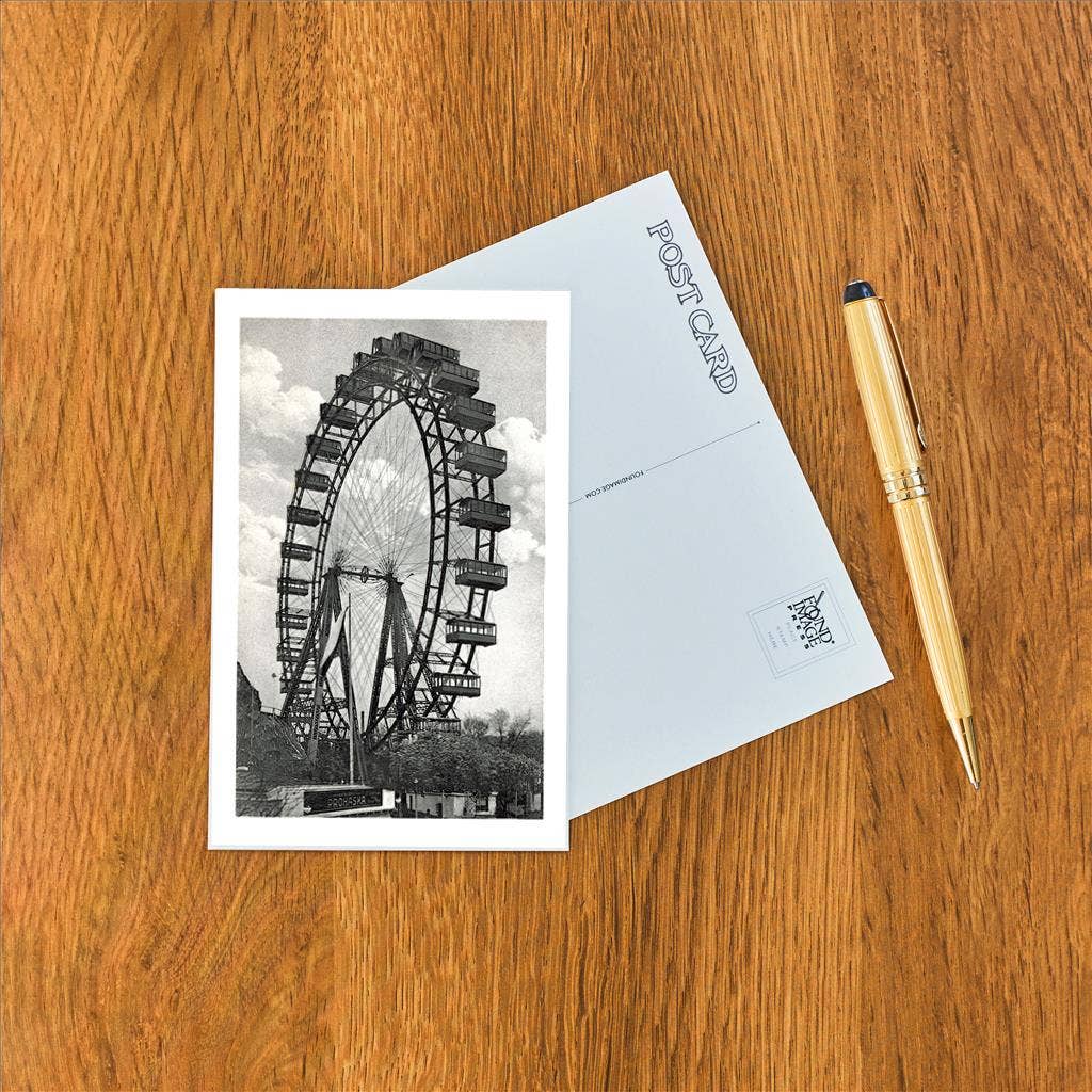 Found Image Press - Wholesale Postcard - Postcard MF-757 Vienna Ferris Wheel1