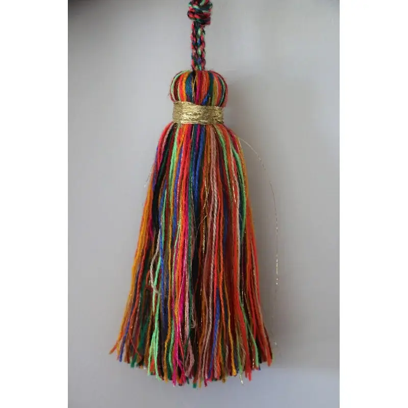 High crafty – wholesale Decorative tassel/wall drop – Wool Lurex Pompom – Handmade Moroccan Decorative 0