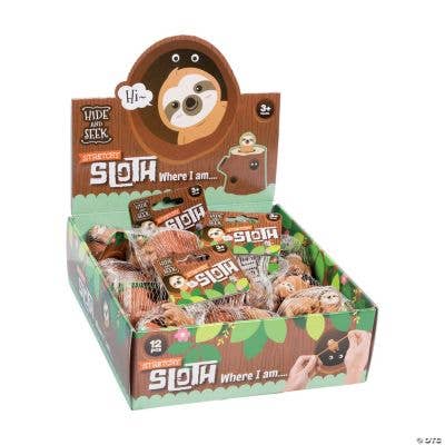 Fun Express – wholesale Klassisk leksak - Barn – Stretchigt slothsinträd (set/UPC, DZ/dB)1