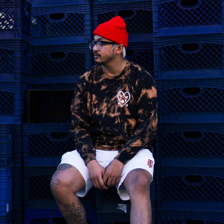 Sad Boys Long Sleeve Shirt | Bleached for wholesale by Sad Sad Club