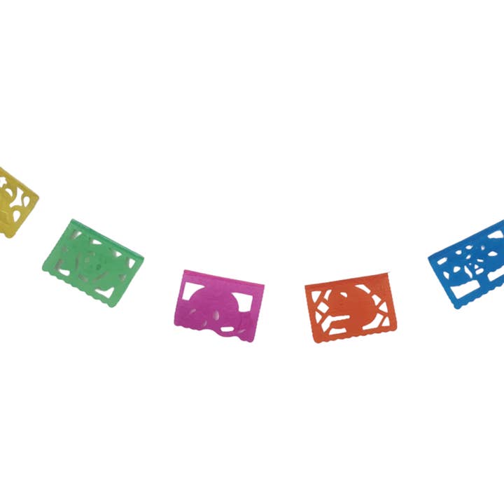 Mini papel recorte banner dia dos mortos por atacado de Mexifest