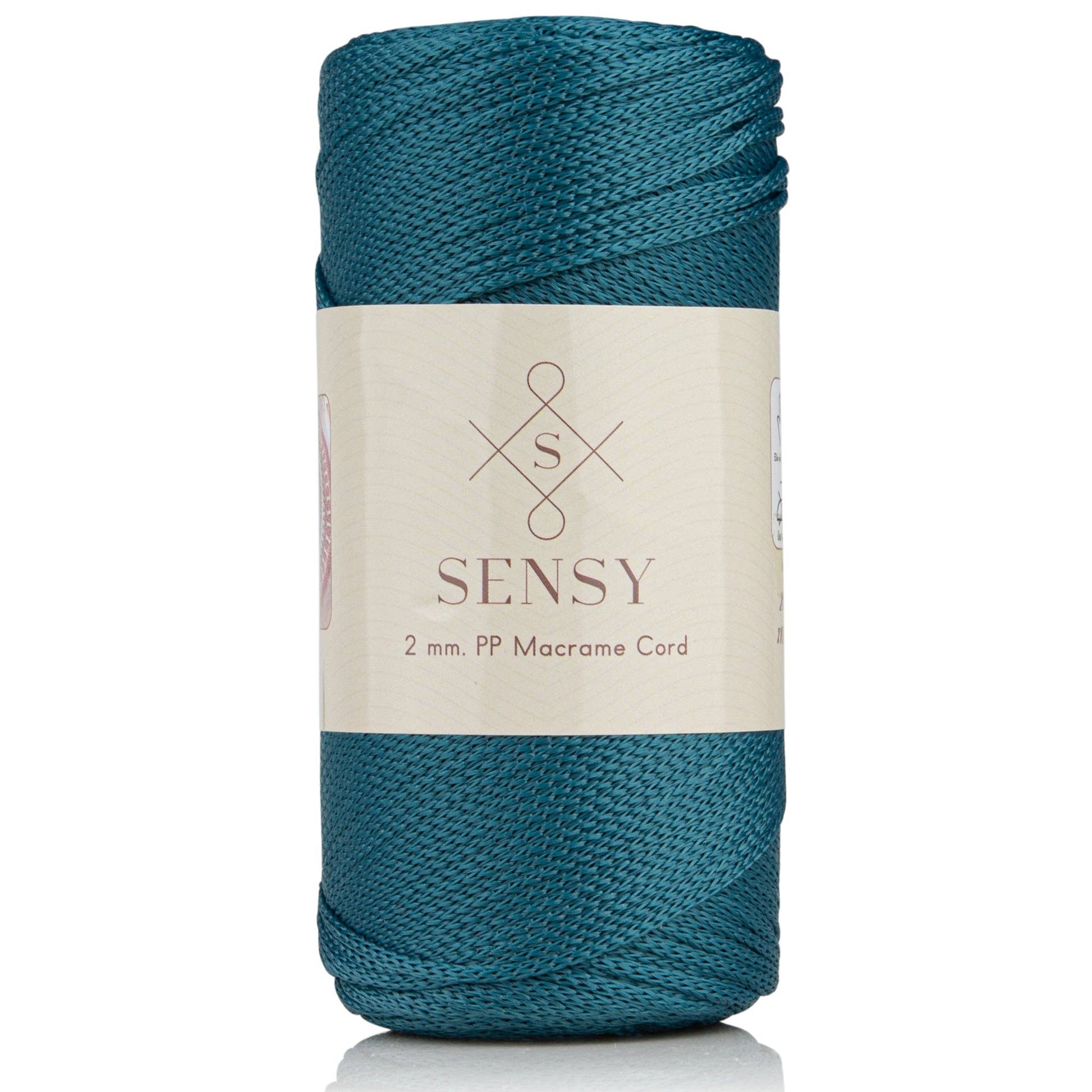 Sensy - Wholesale Garen - Sensy Premium 2 mm macramékoord van 100% polyester - 251 yards (230 meter)7