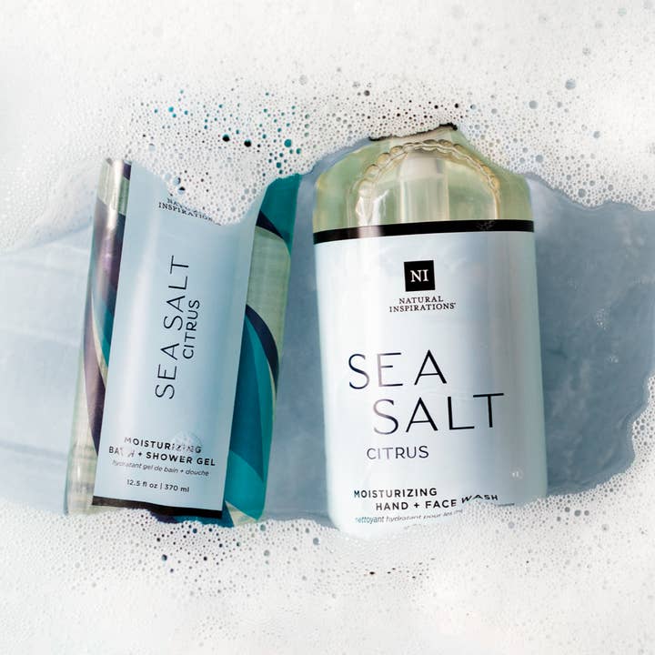 Natural Inspirations - Wholesale Body Wash/Shower Gel - Sea Salt Citrus Bath And Shower Gel