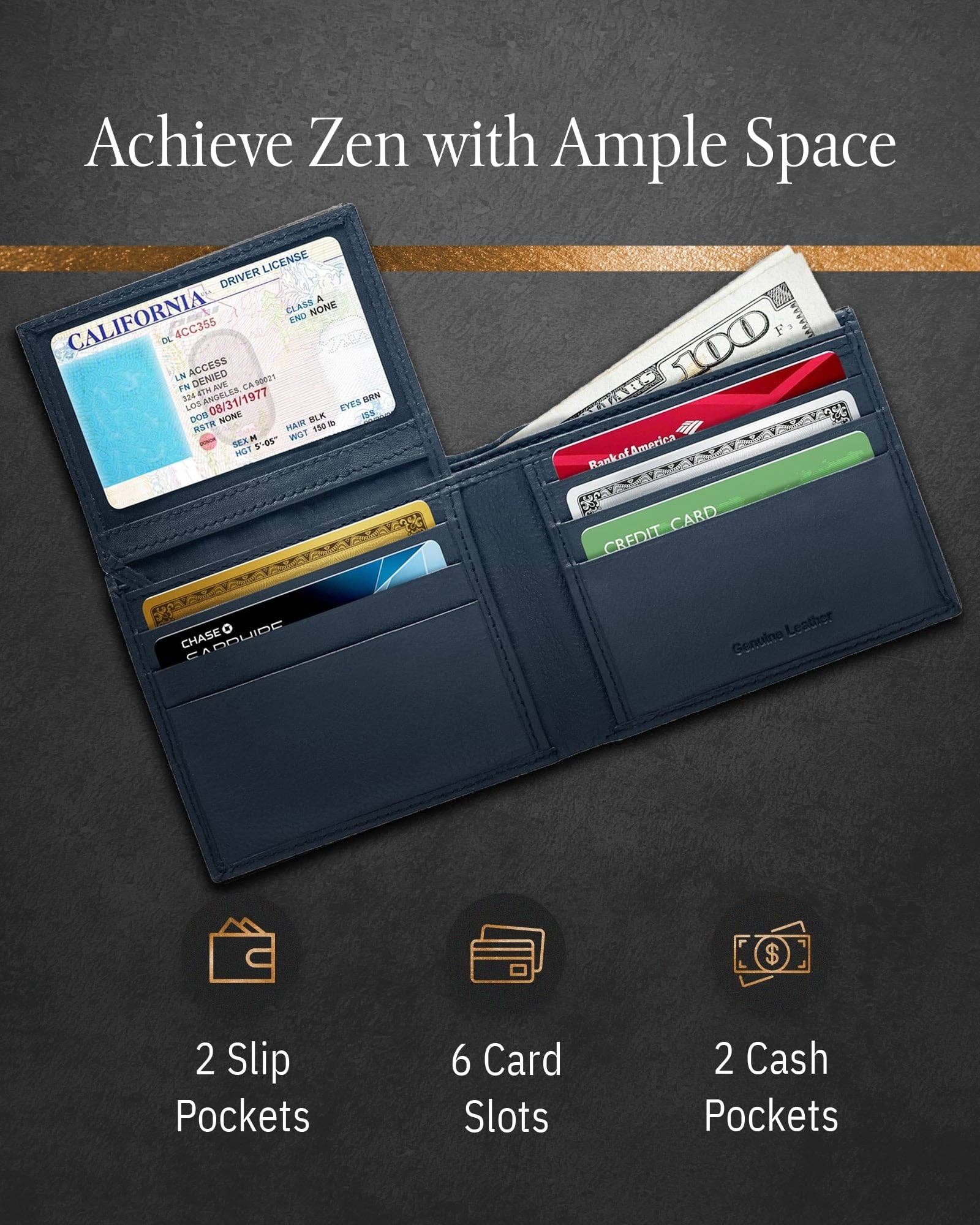 Access Denied Accessories – wholesale Plånbok – Herr – Tunna läderplånböcker för män med RFID-blockering40