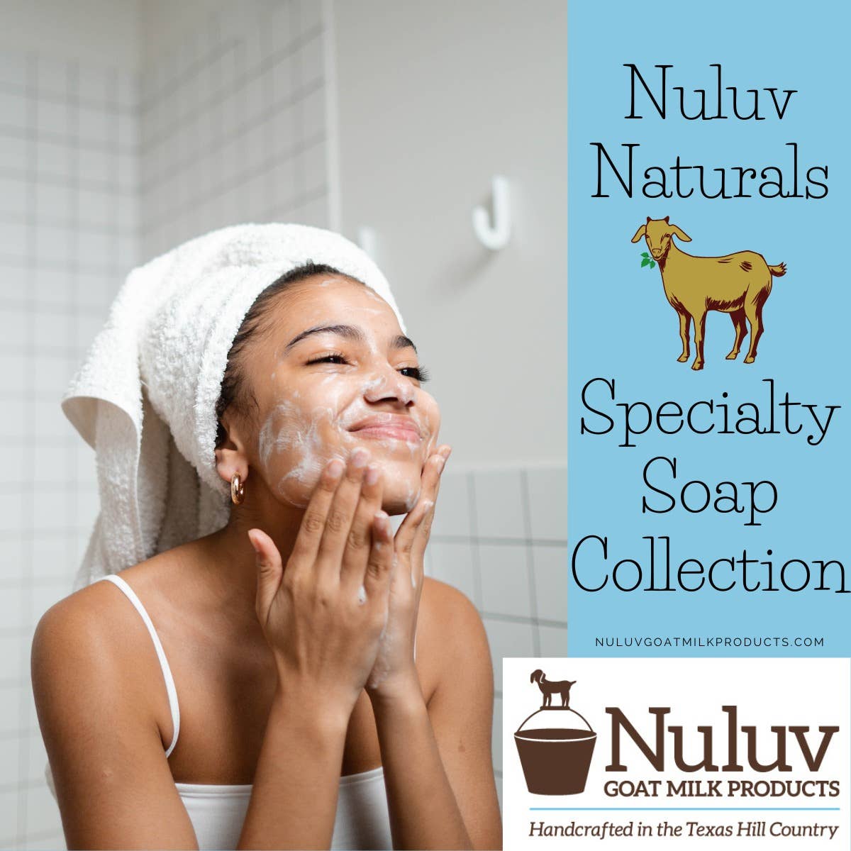 Nuluv Goat Milk Products - Wholesale Bar Soap - Nuluv Naturals Goat Milk 4-oz Bar Soaps - Fragrance Free8