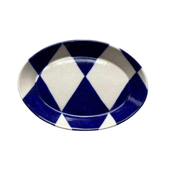 Circus Dish - Short Oval for wholesale by Paige Mitchell