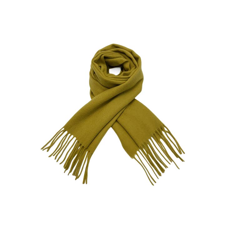 Fashion Scarf World – wholesale Scarf – Unisex – Unisex Plain Wool Tassel Scarf8