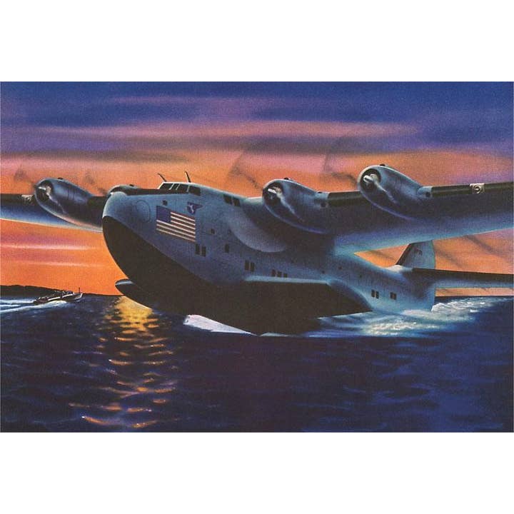 Found Image Press – Engroshandel Magnet – Magnet AV-388 Clipper-fly tager af fra vandet