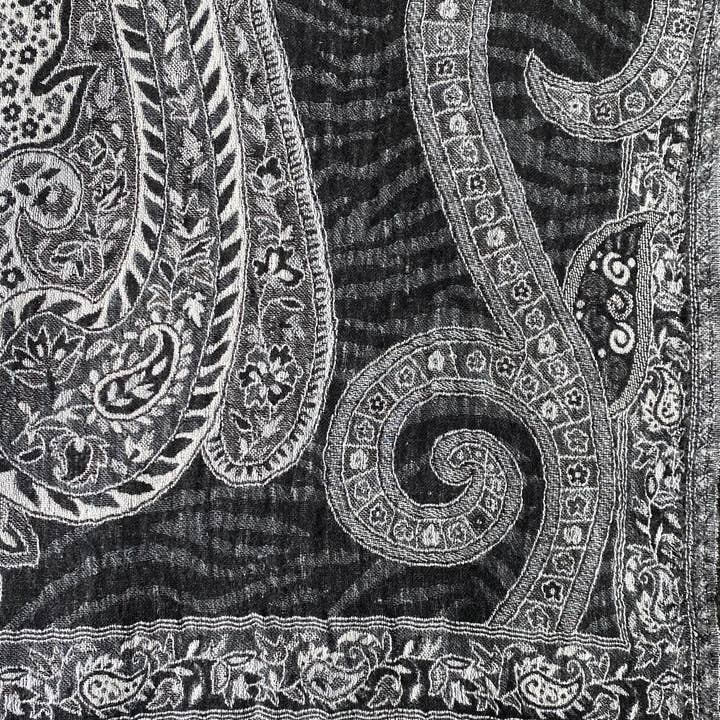 DIWALI PARIS - Wholesale Scarf - Unisex - RAIZKAR SCARF - 70% WOOL / 30% VISCOSE3