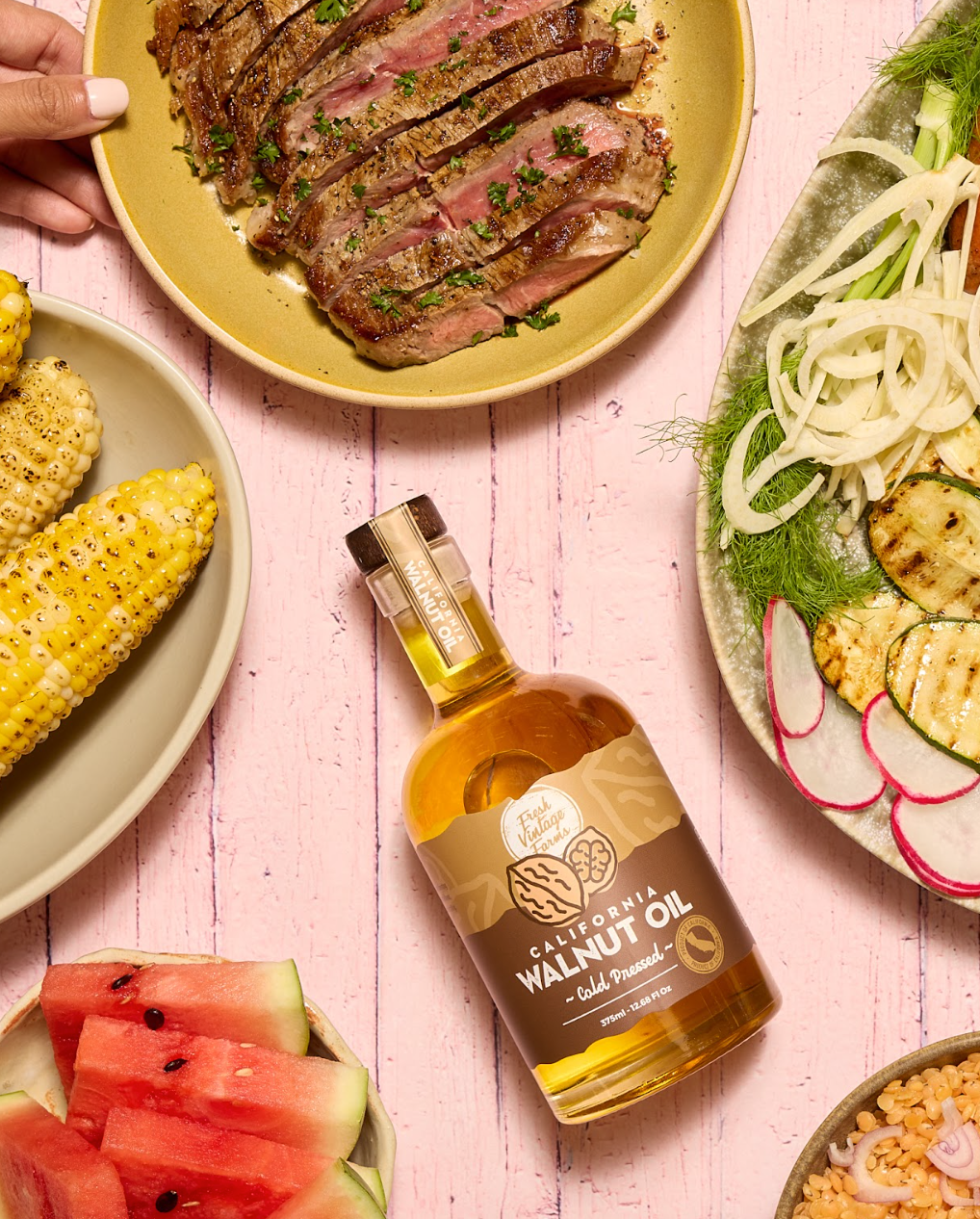 Fresh Vintage Farms - Wholesale Cooking Oil - Walnut Oil - Virgin (Cold Pressed)4