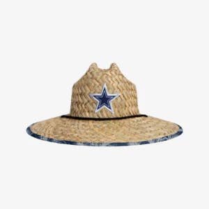 Dallas Cowboys Cap- Straw Hat for wholesale by Turnovers Inc