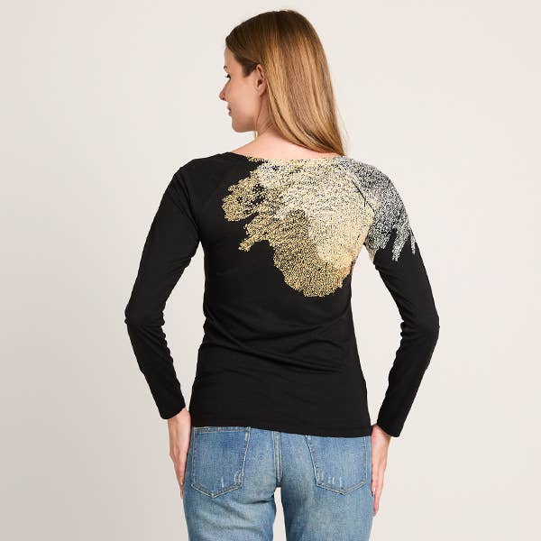 Umsteigen – Engroshandel Skjorte - Dame – Ærmeblæser Bambus2