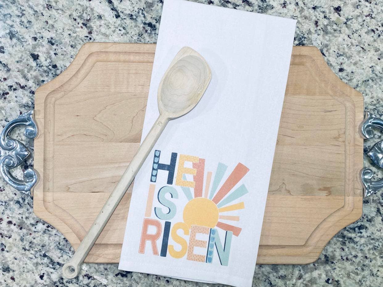 Mississippi Mae Monograms - Wholesale Tea Towel - Risen Kitchen Towel2