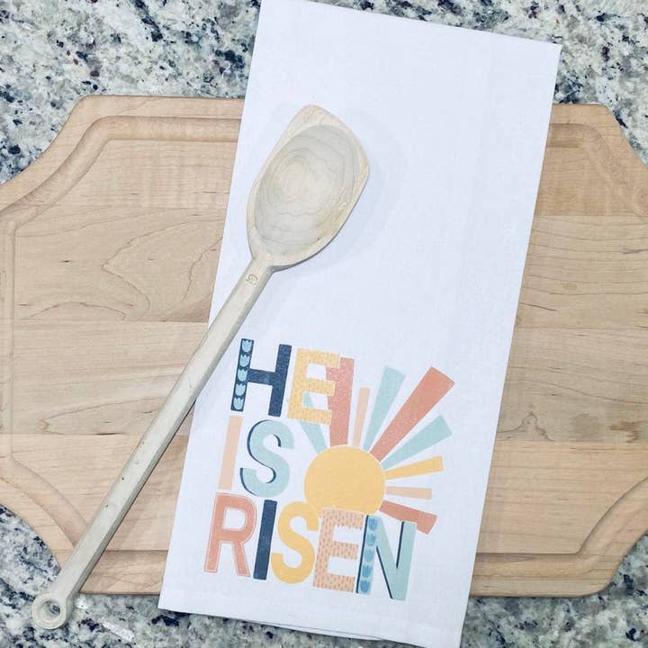 Mississippi Mae Monograms - Wholesale Tea Towel - Risen Kitchen Towel2