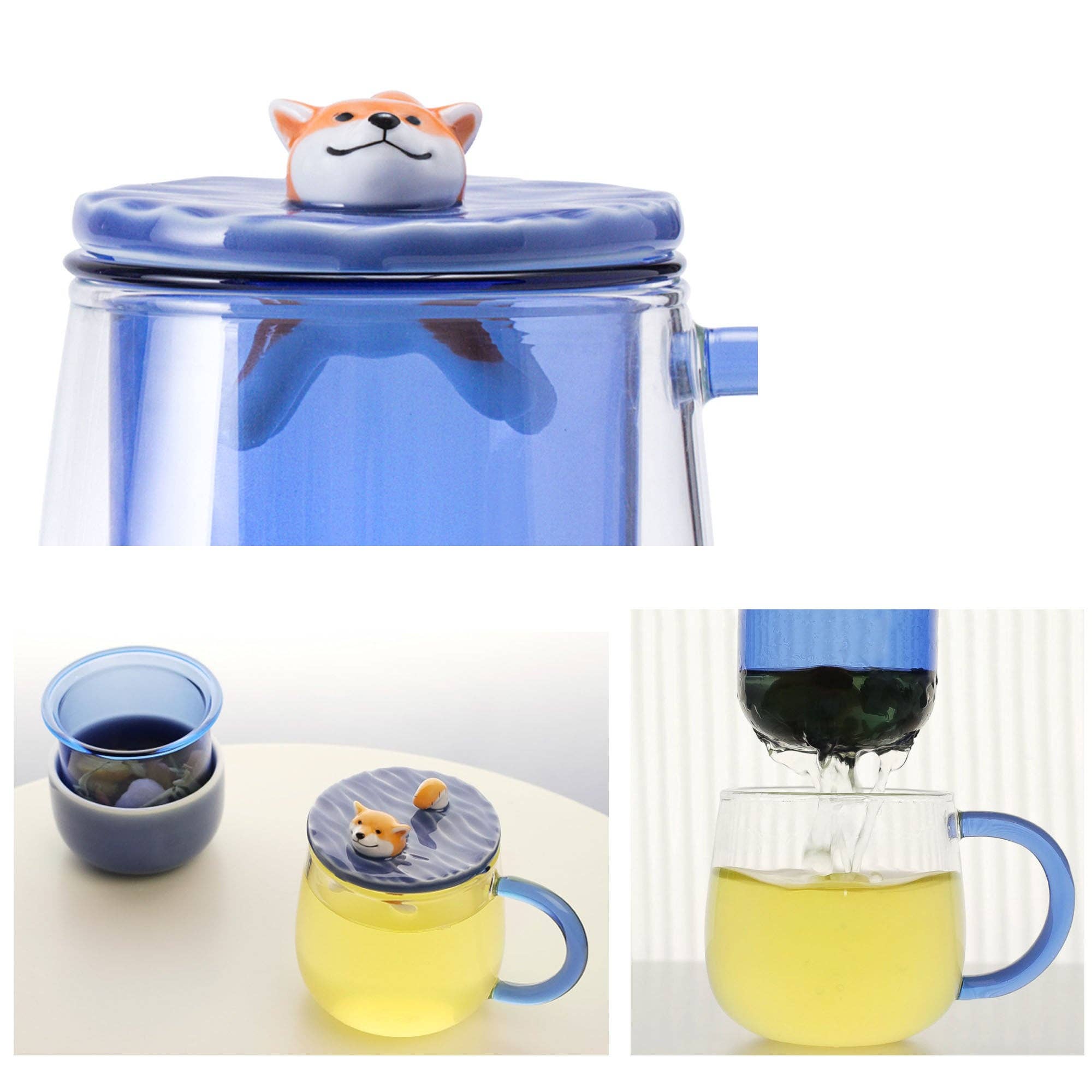 MinoCraft – Engroshandel Kaffekrus – Shiba Inu-kop med tefilter6