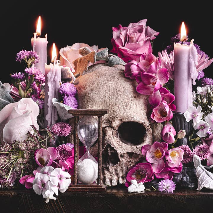 Alyssa Thorne - Wholesale Art Print - Life, Death, & Time Art Print | Gothic Still Life