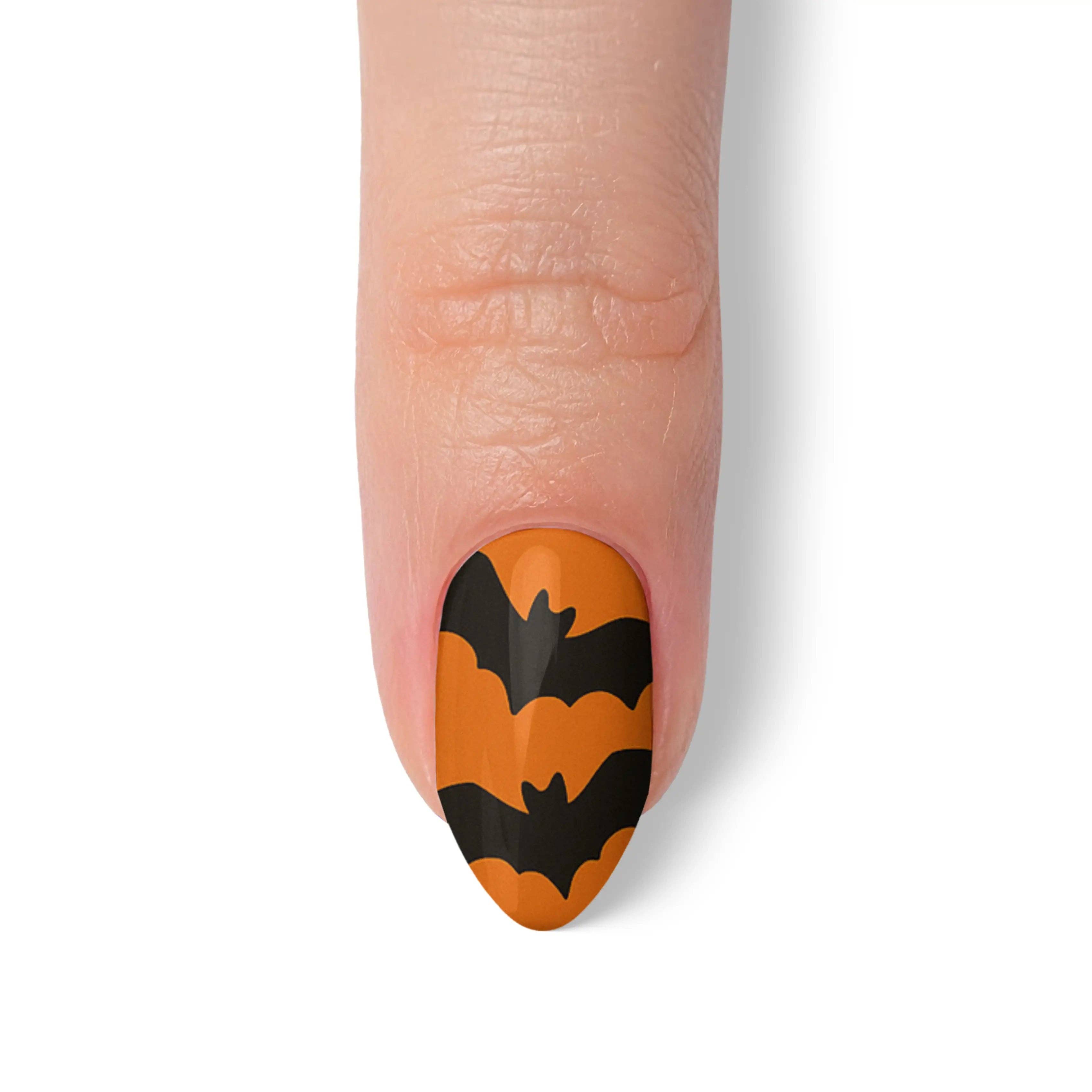 FYNE BODY - Wholesale Press-on/fake nails - Pumpkin Patch Glam Halloween Press-On Nails6