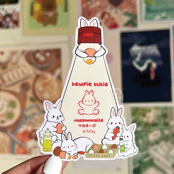 Kewpie Kutie Sticker for wholesale by The Juice Box Club