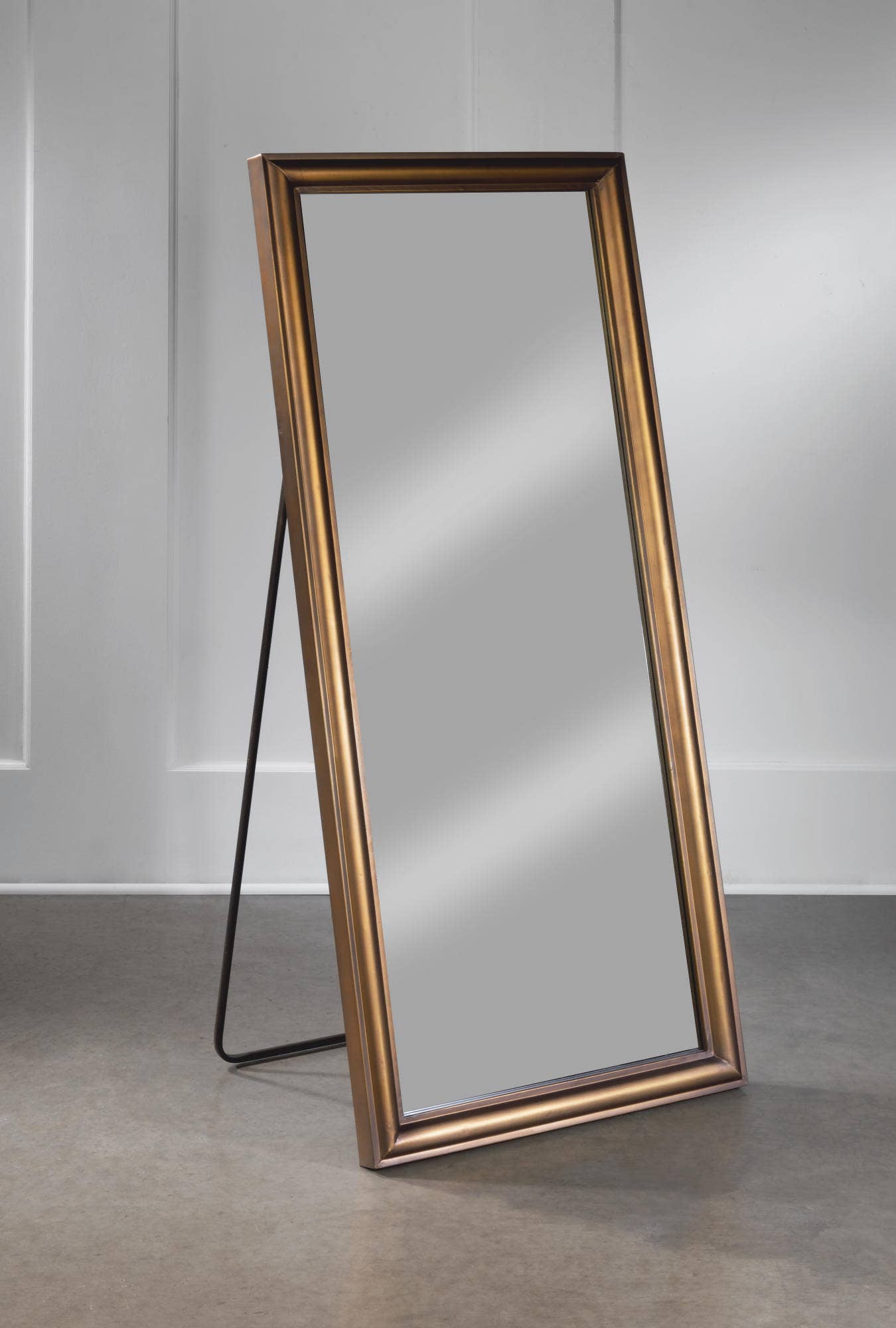 Tripar International - Wholesale Floor Mirror - 55" Gold Framed Floor Mirror with Easel Back2
