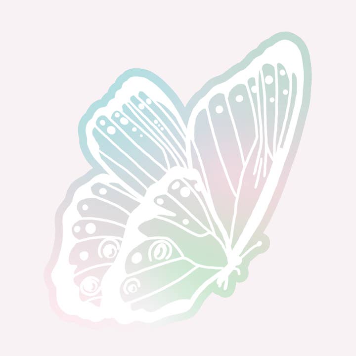 Butterfly - holografisk for engroshandel hos Tonje Marie